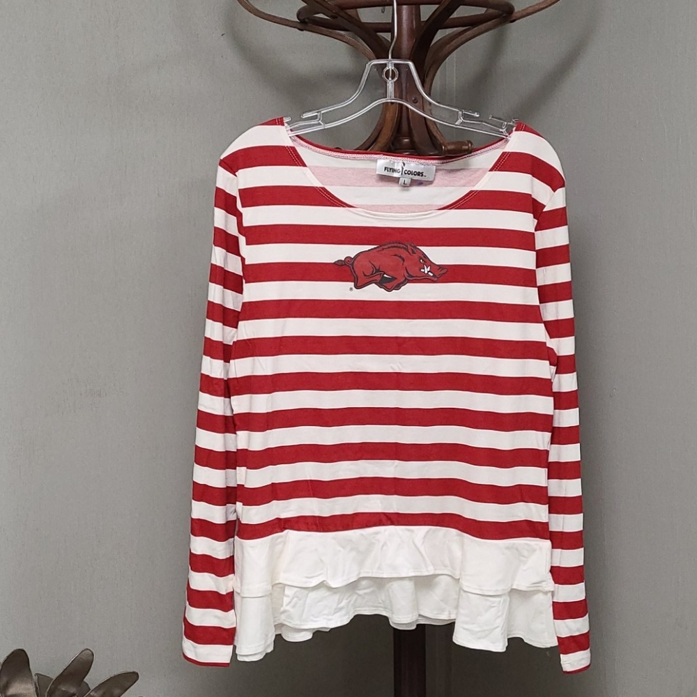 Flying Colors Arkansas Razorbacks Top